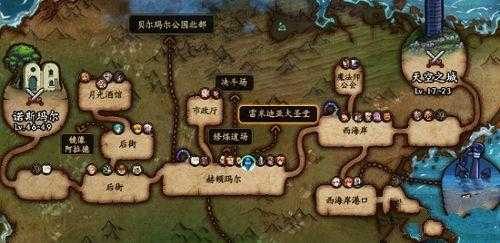 dnf大飞空时代地图路线顺序一览