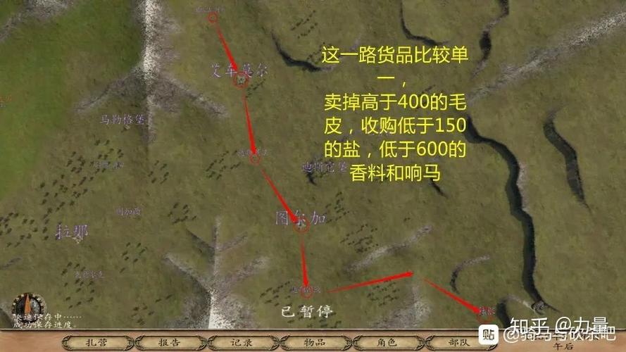 骑马与砍杀战团如何跑商