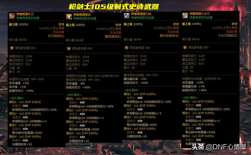 卧龙苍天陨落剑类武器词条有哪些-全剑类武器词条效果一览