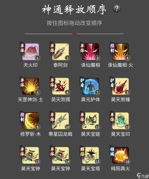 通神榜各神通的效果是什么-神通搭配及效果大全一览