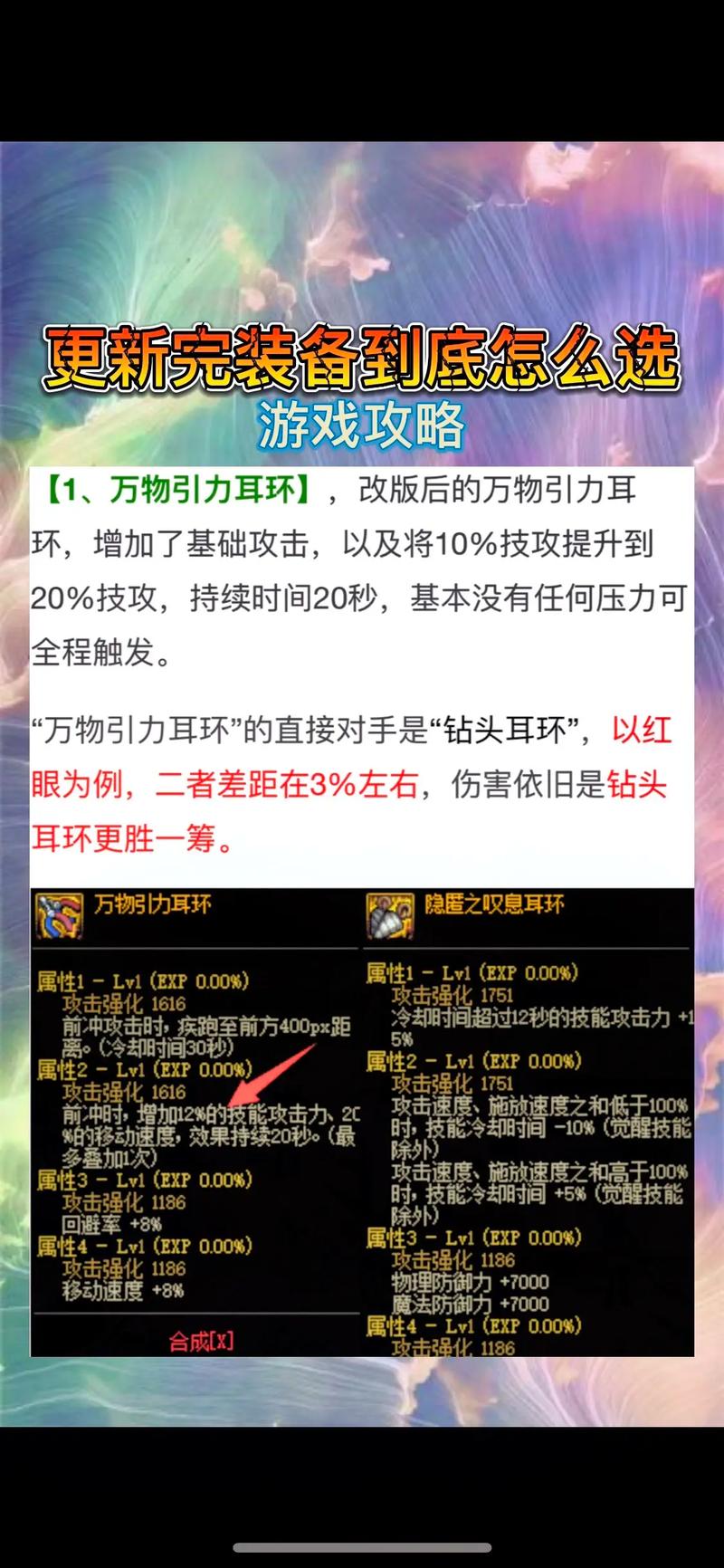 装备选择