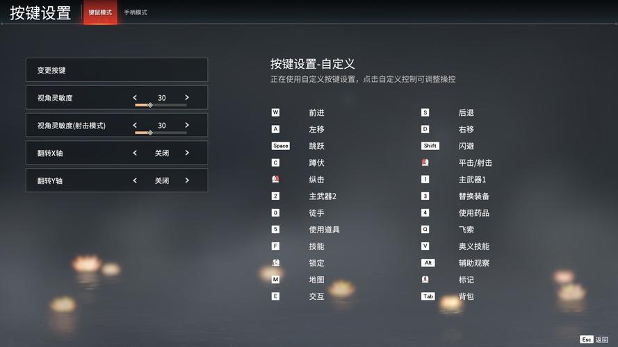 调整游戏设置