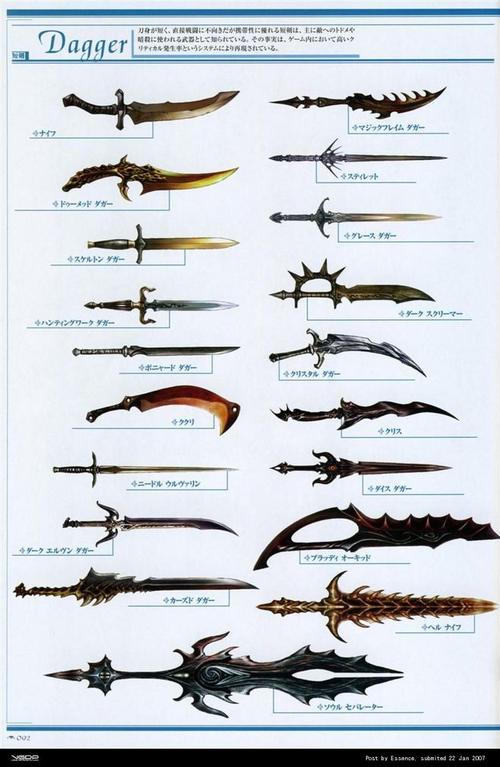 武器设计技巧